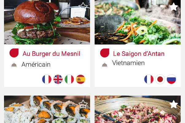The world menu