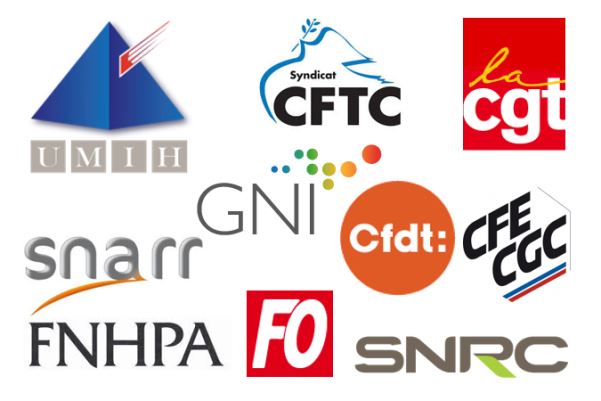 logos syndicats