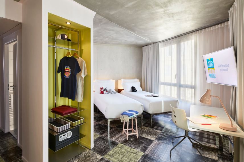 Chambre Mamma Shelter Marseille