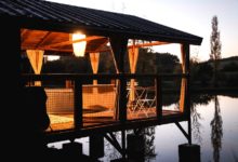 Whaka Lodge cabanes sur pilotis avec jacuzzi privatif